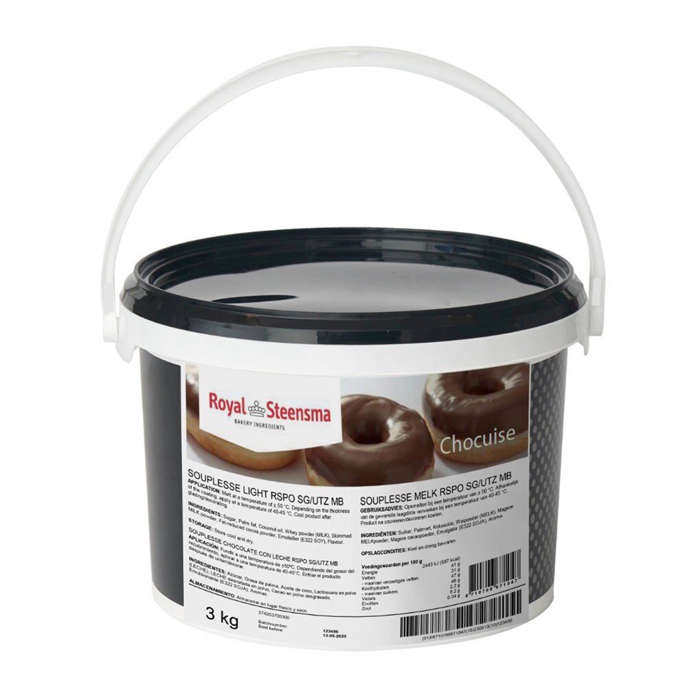 Dawn Royal Steensma Souplesse Milk Chocolate 3kg